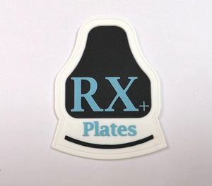 RX+Plates Logo PVC Patch