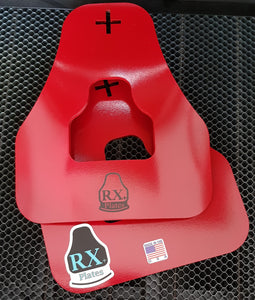 "RX+P" Large Curved Weight Vest Plates