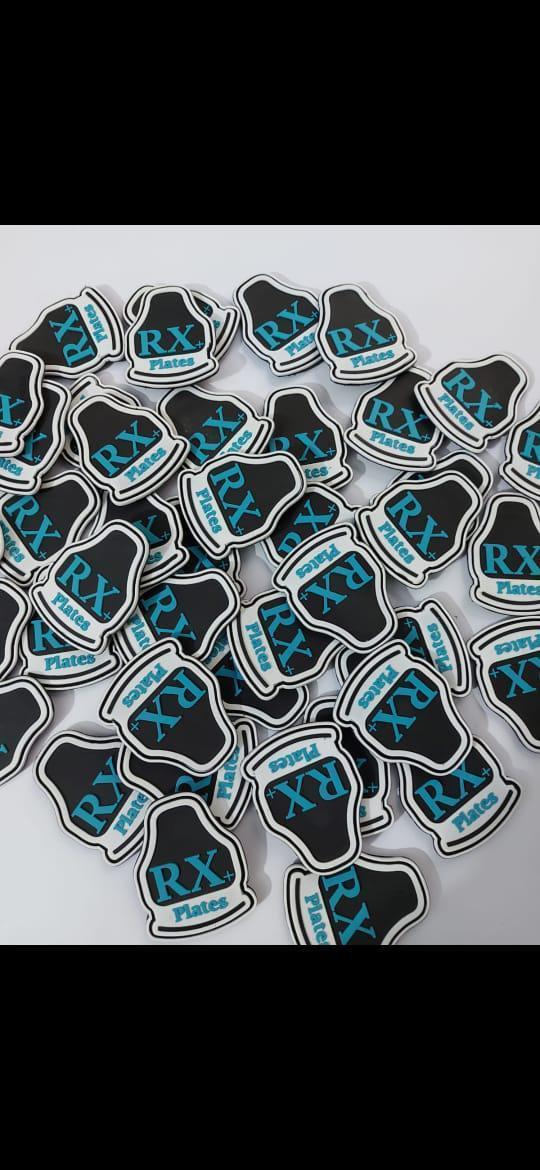 RX+Plates Logo PVC Patch